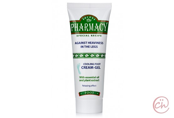 Охлаждащ крем гел за уморени крака с мента Forest Pharmacy – Rosa Impex